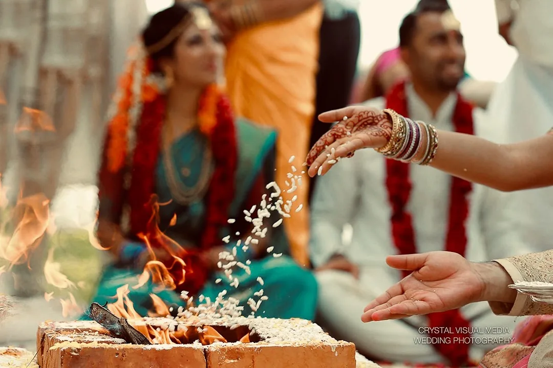 Destination wedding ceremony photographed by Crystal Visual Media